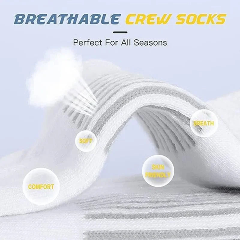 NLW 10 Pairs of High-Quality Soft and Comfortable Men's Socks