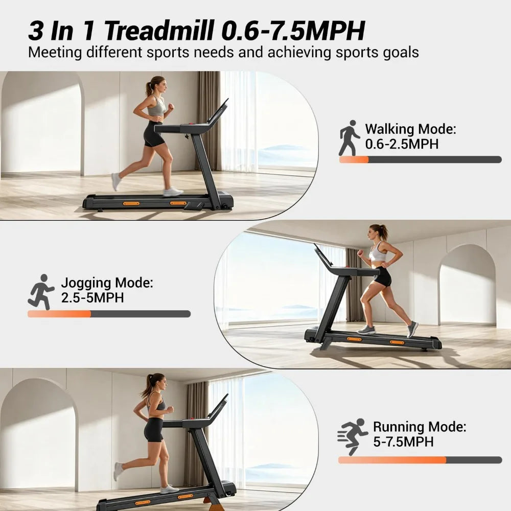 NLW 15% Incline Smart Treadmills for Home