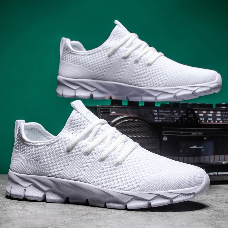 NLW Men's Ultra-Light Flyknit Casual Sneakers