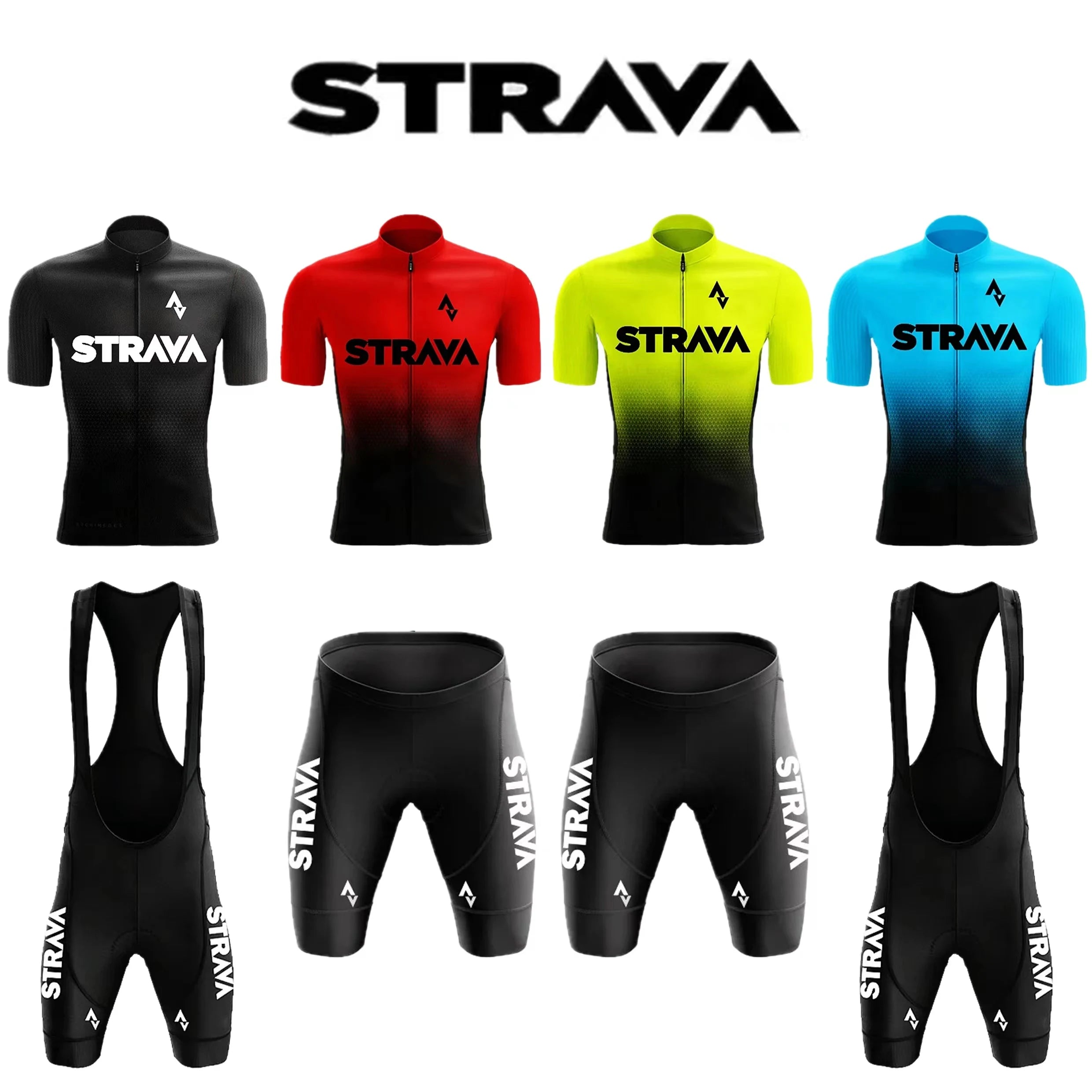 NLW Strava Cycling Jersey and Sponge Pants set