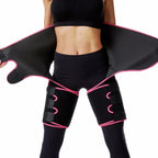 NLW 3-in-1 Waist Trainer & Thigh Trimmer – High-Waist Butt Lifting Sweat Belt