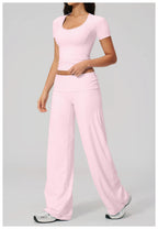 Premium 2-Piece Patchwork Yoga Set