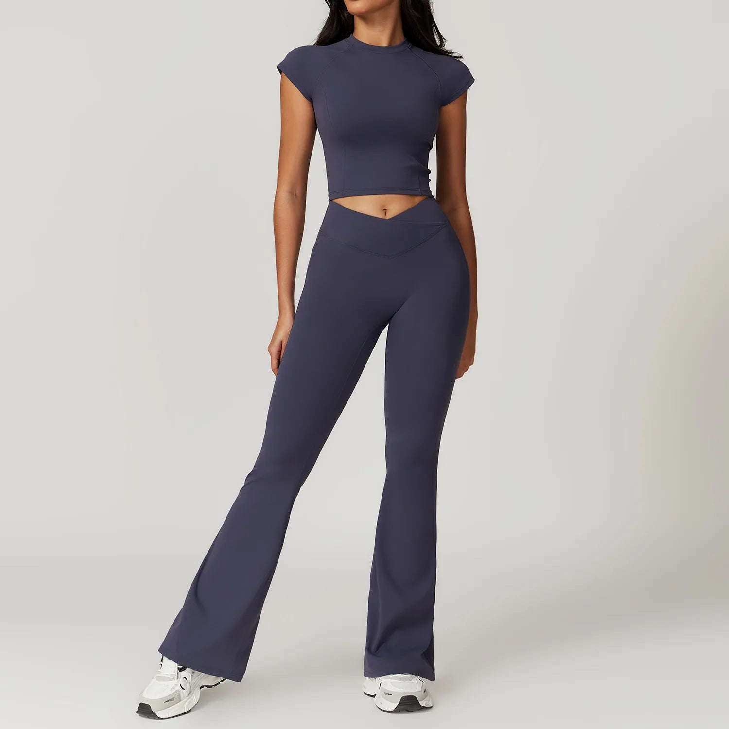 NLW Short-Sleeve Athletic Top & Leggings