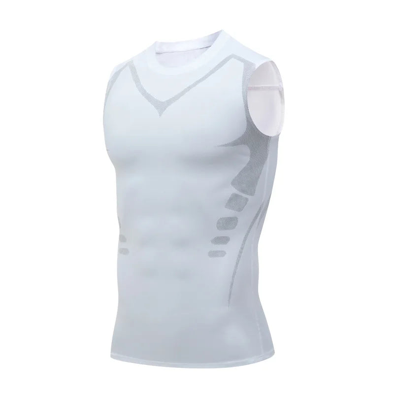 NLW Men's High-Performance Gym Singlet – Quick-Dry Bodybuilding Workout Muscle Tank