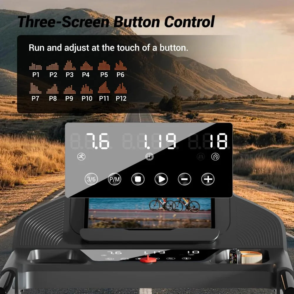 NLW 15% Incline Smart Treadmills for Home