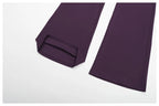 NLW High-Elasticity Crop Top & Matching Gym Leggings