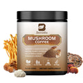 NLW - Mulittea 10 Mushroom Extract Powder - Lion's Mane & Cordyceps for Energy & Focus