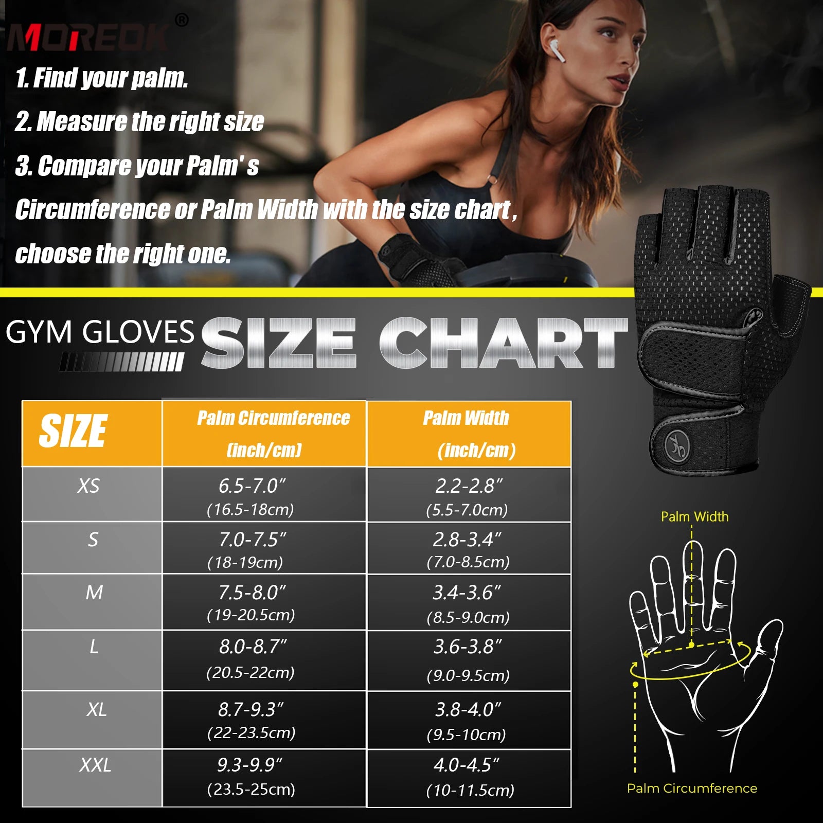 NLW Unisex Full-Palm Protection Fitness Gloves