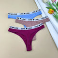 NLW -Love Cotton Thong Pack (3-Pack)