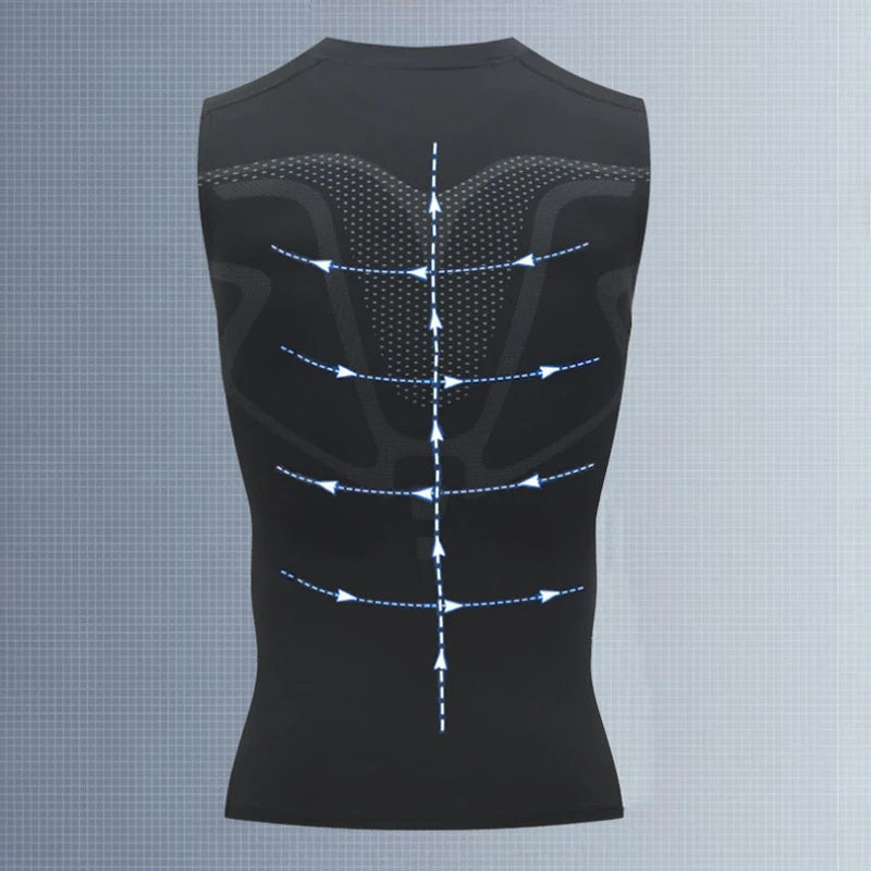 NLW Men's High-Performance Gym Singlet – Quick-Dry Bodybuilding Workout Muscle Tank