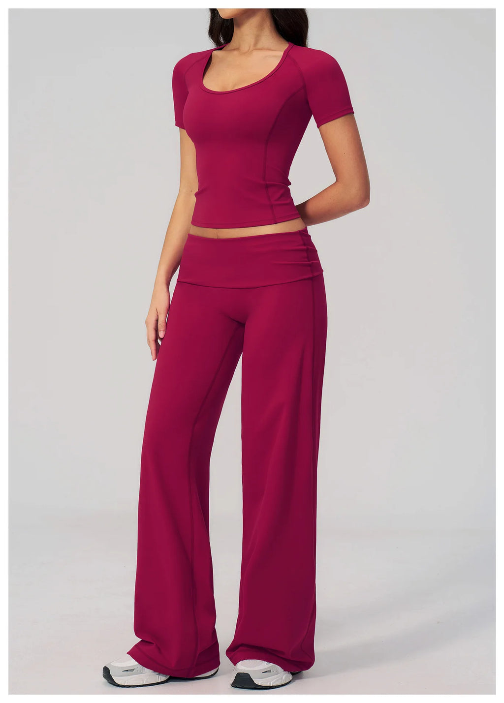 Premium 2-Piece Patchwork Yoga Set