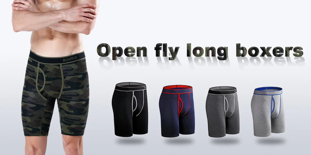 NLW Premium Men's Cotton Boxer Shorts (5-Piece Set) – Breathable High-Stretch Comfort Underwear