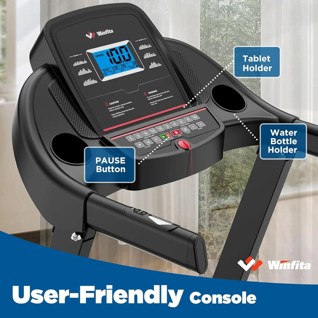 NLW Fitness Pro Treadmill with Bluetooth App