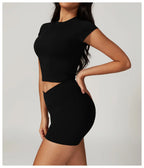 NLW Short-Sleeve Athletic Top & Leggings