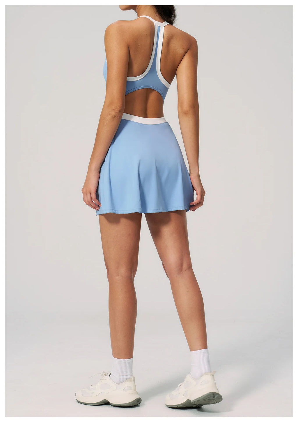 NLW Women's Short Workout Romper with Pocket