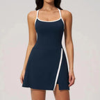 NLW Women's Short Workout Romper with Pocket