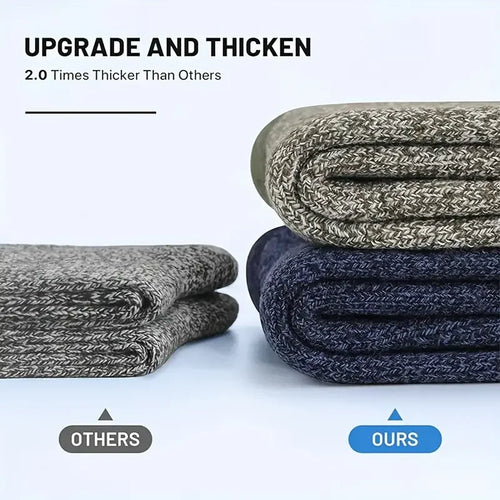 5 Pairs Thermal Socks for Cold Weather