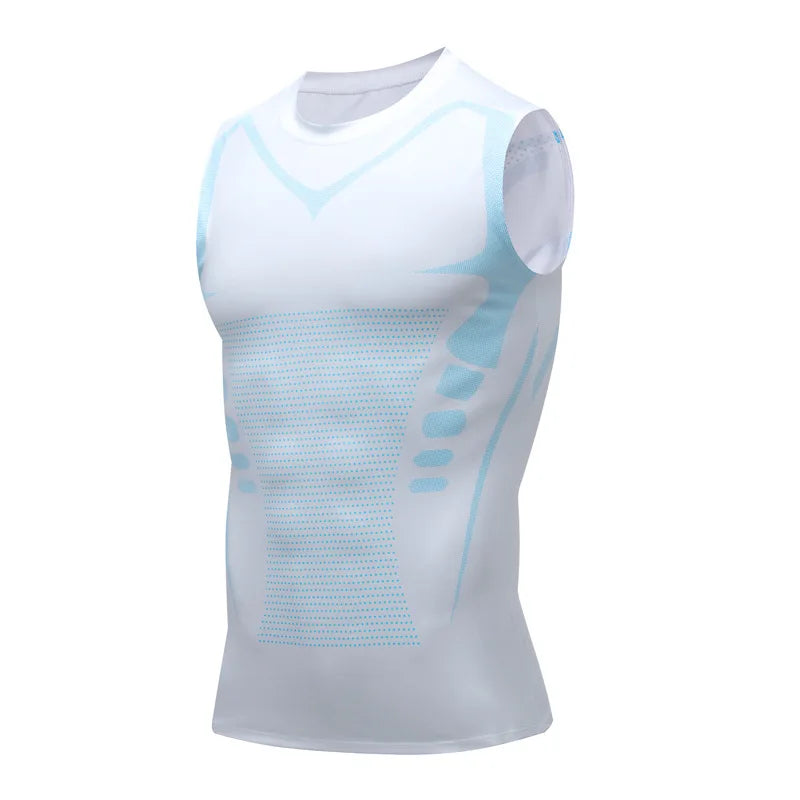 NLW Men's High-Performance Gym Singlet – Quick-Dry Bodybuilding Workout Muscle Tank