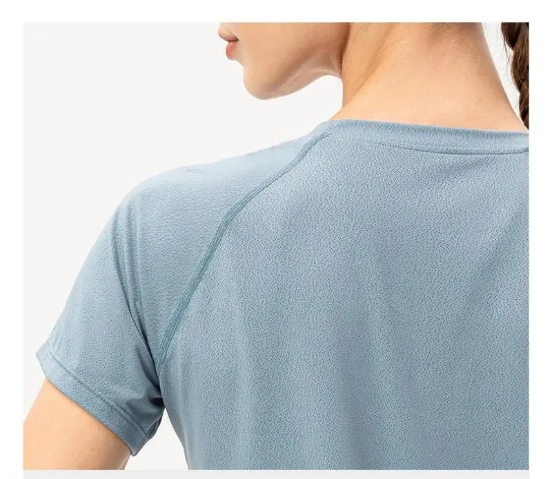 Women's Ice Silk Loose-Fit Training T-Shirt