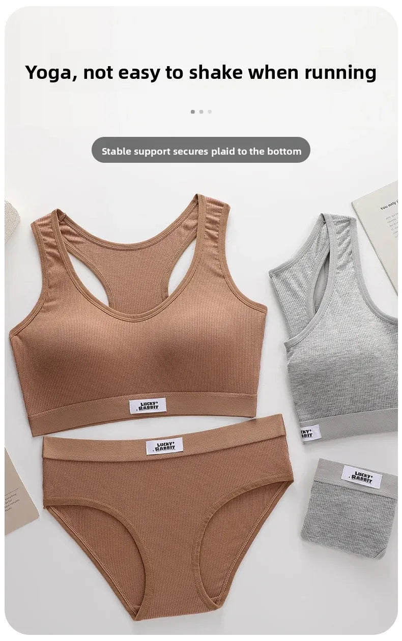 NLW Seamless Pure Cotton Sports Bra