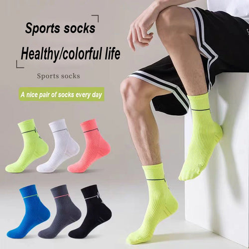5 Pairs Professional Running Socks