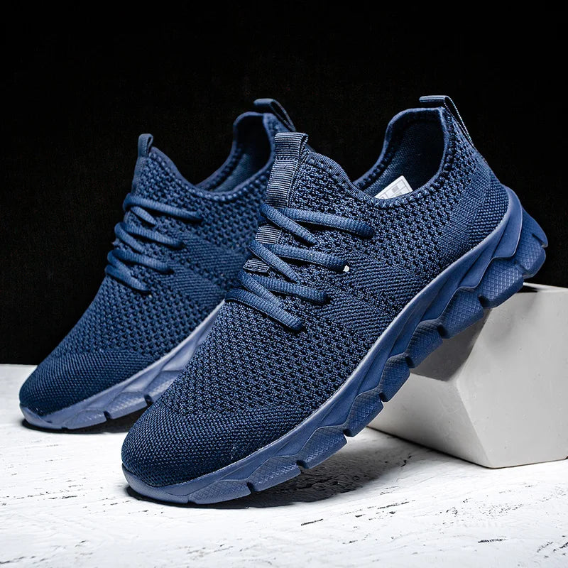 NLW Men's Ultra-Light Flyknit Casual Sneakers