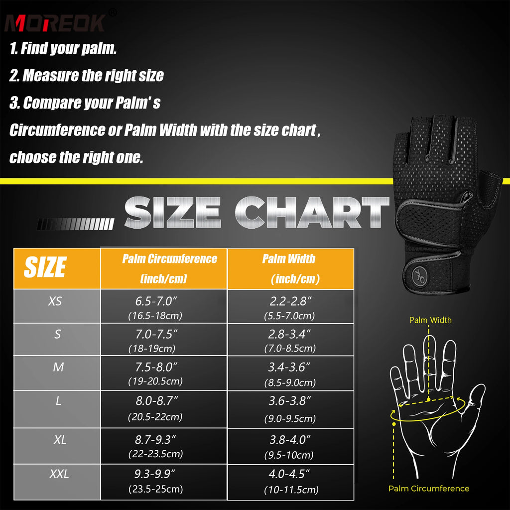 NLW Unisex Full-Palm Protection Fitness Gloves