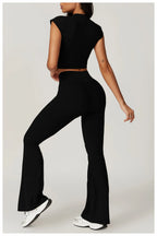 NLW Short-Sleeve Athletic Top & Leggings