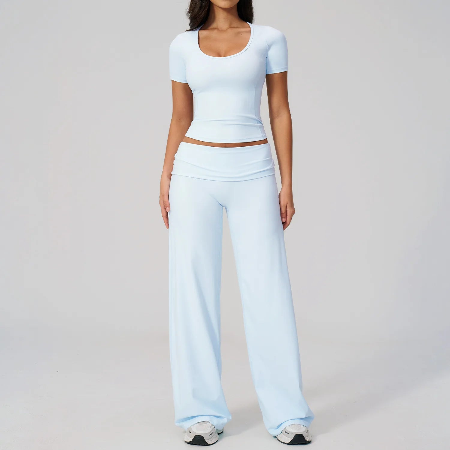 Premium 2-Piece Patchwork Yoga Set