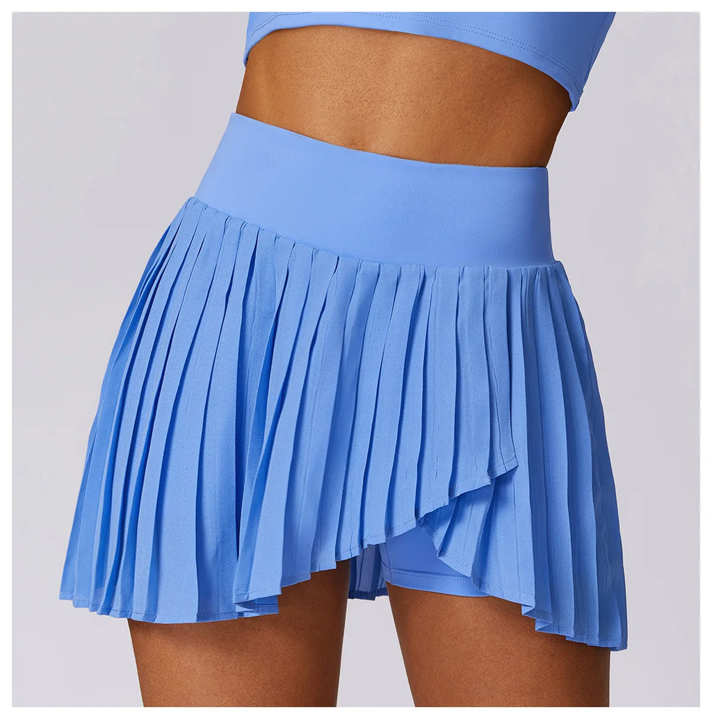 Solid Sports Running & Dance Skirt