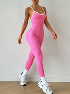 NLW Sleeveless Gym Bodysuit & Workout Romper