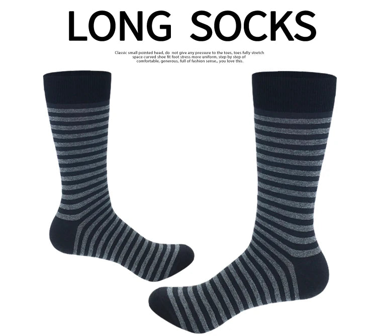 NLW Men's Pure Cotton Knee-High Sports Socks