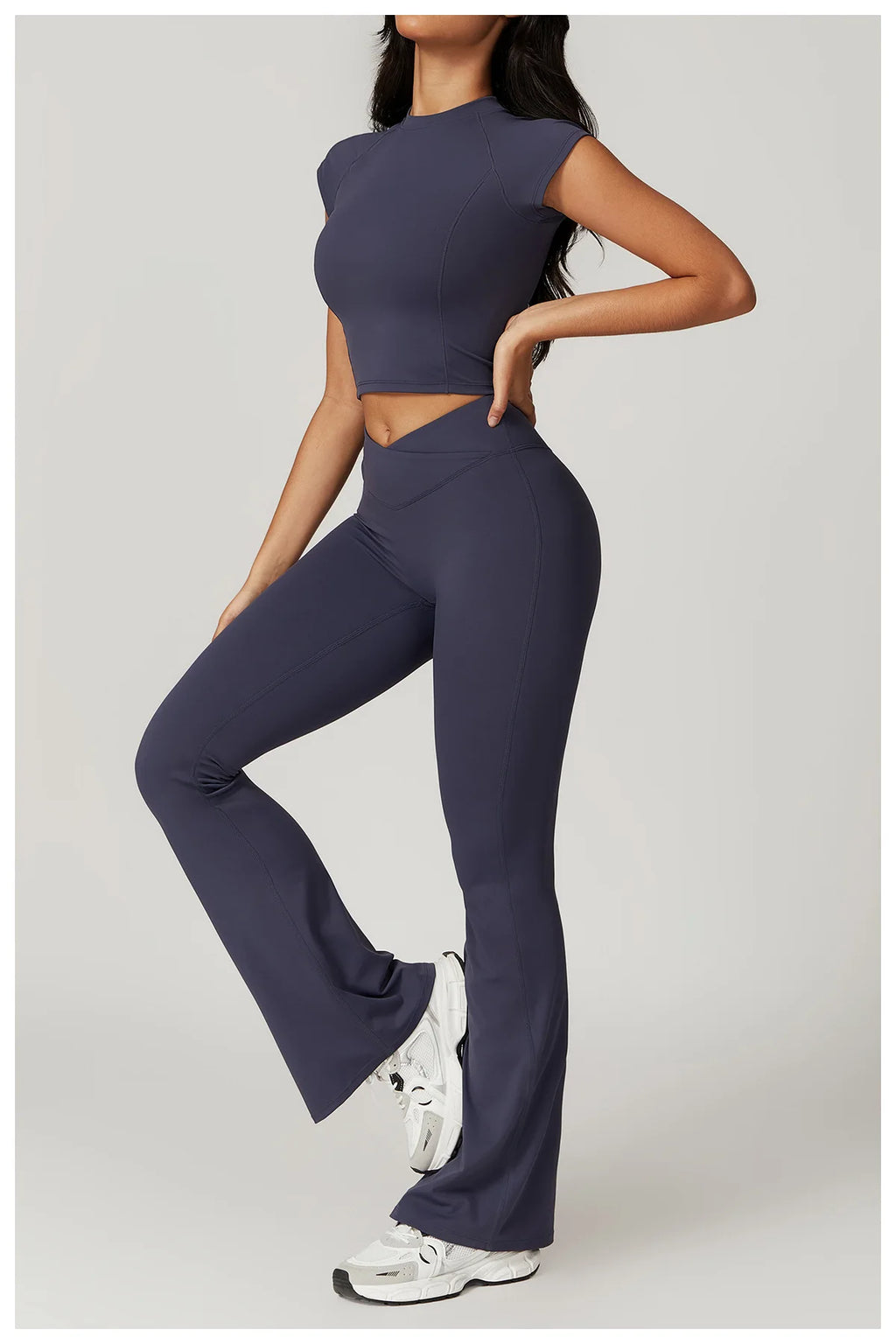 NLW Short-Sleeve Athletic Top & Leggings
