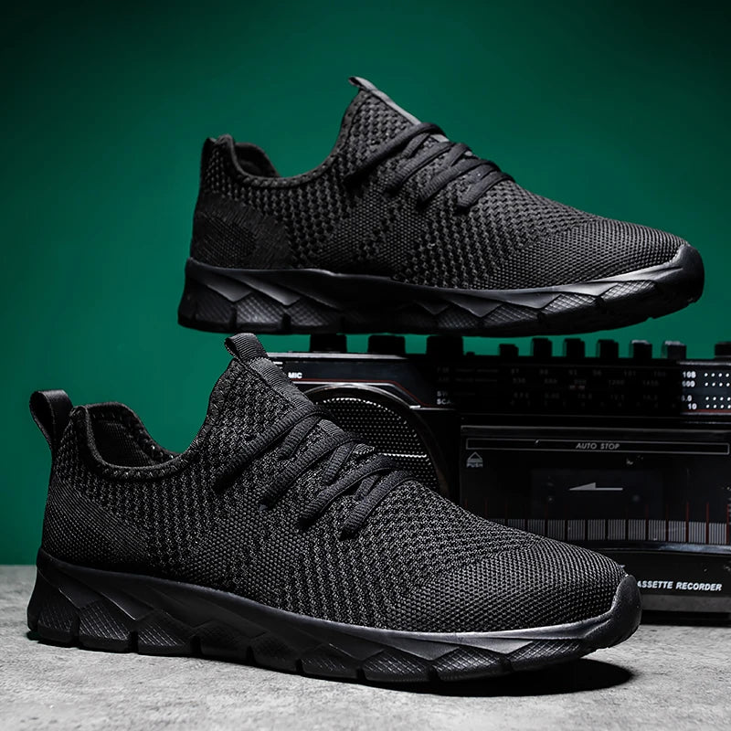 NLW Men's Ultra-Light Flyknit Casual Sneakers