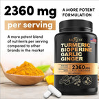 NLW Balincer Turmeric Curcumin with Ginger & Black Pepper – Joint Support & Anti-Inflammatory | 30/60/120 Capsules