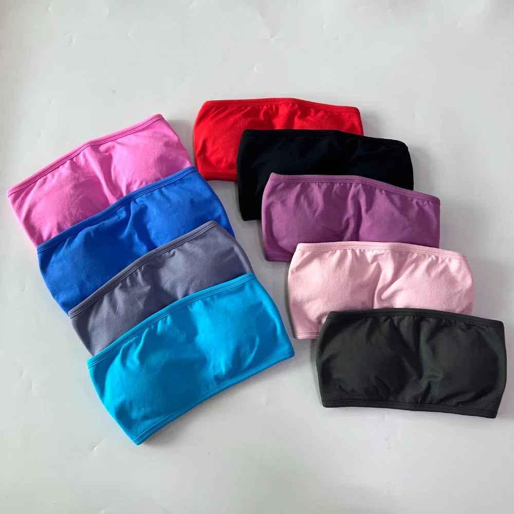 NLW Backless Bandeau Sports Bra