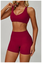 NLW 2-3PCS  Women Fitness Set High Waist