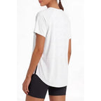 NLW Active UPF50+ Bamboo Sun Protection Tee – Side-Slit Quick-Dry Workout Shirt