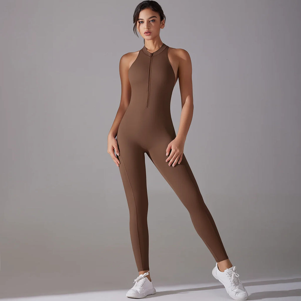 NLW Tummy Control & Butt Lifting Yoga Romper
