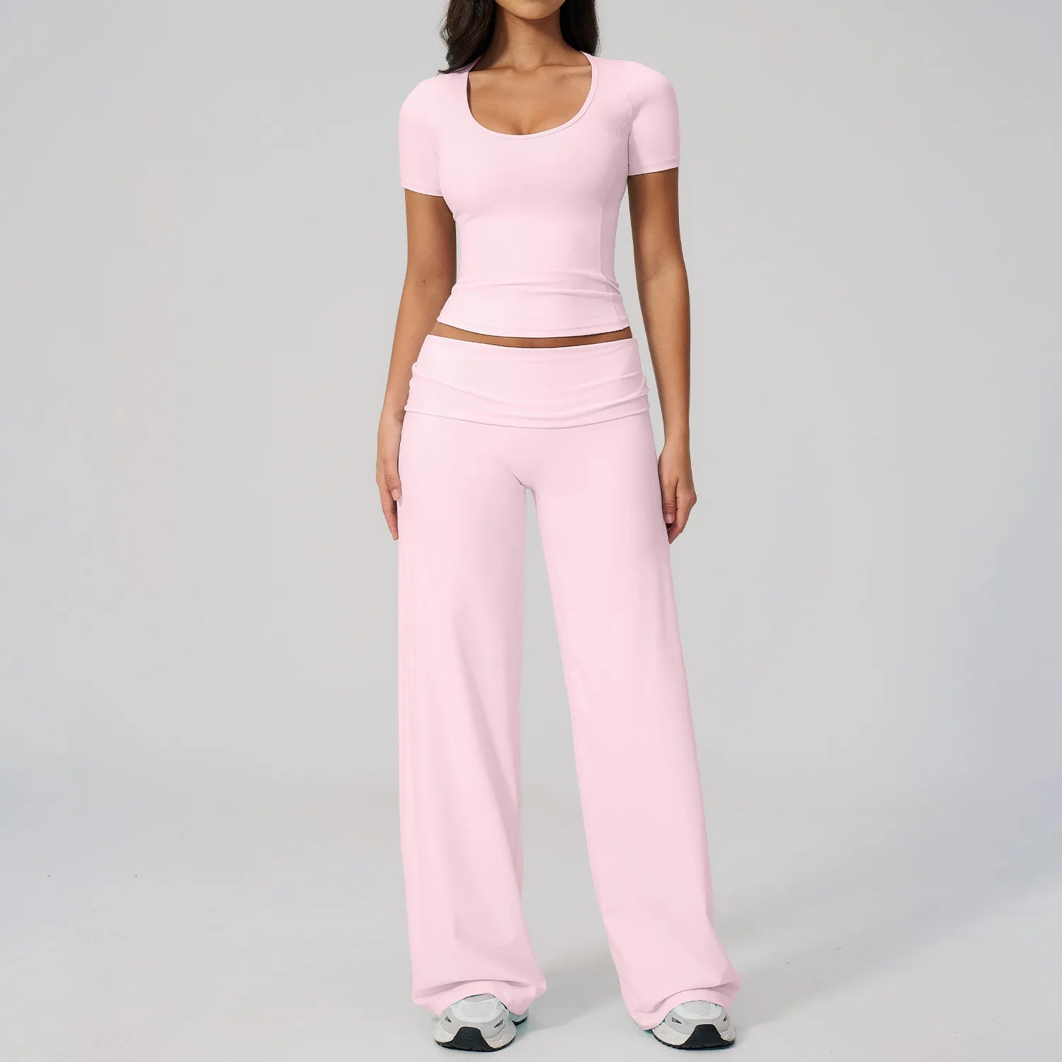 Premium 2-Piece Patchwork Yoga Set