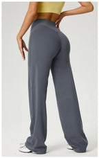 NLW Second-Skin Flared Leggings – Ultra-Elastic High-Waist Studio Yoga Pants