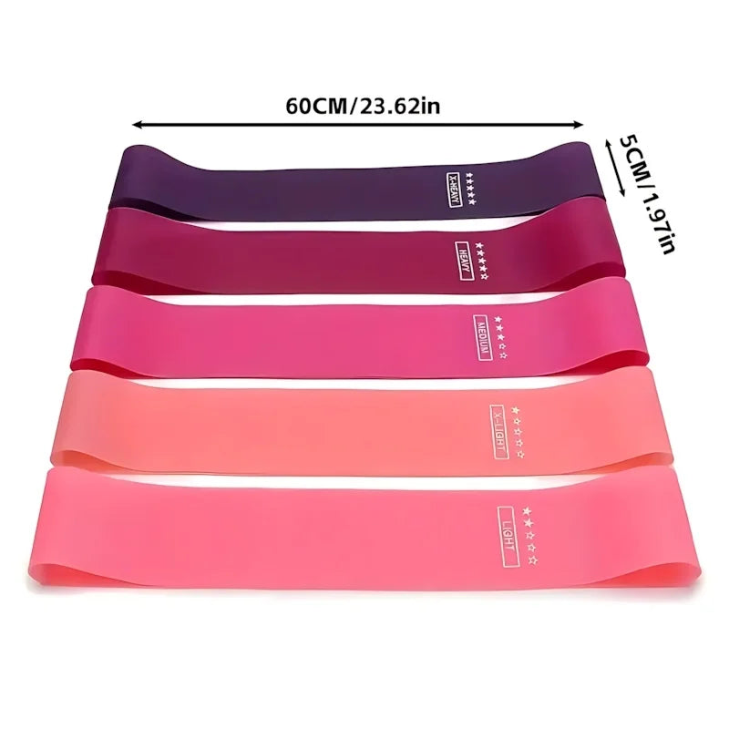 NLW Unisex Elastic Muscle Conditioning Loops – Soft Modal Fabric Fitness Bands for Glutes, Arms & Legs