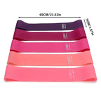 NLW Unisex Elastic Muscle Conditioning Loops – Soft Modal Fabric Fitness Bands for Glutes, Arms & Legs