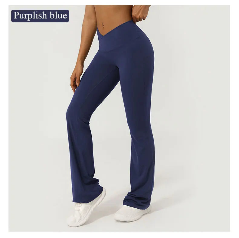 NLW Women's Premium Nylon Sculpting Fitness Trousers