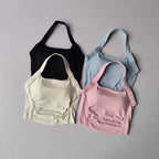 NLW Hanging Neck Sports Backless Bra