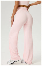 NLW Second-Skin Flared Leggings – Ultra-Elastic High-Waist Studio Yoga Pants