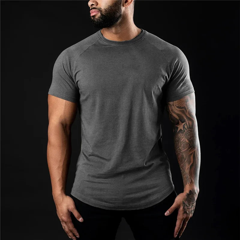 NLW Men’s Muscle Fit Cotton Performance Tee