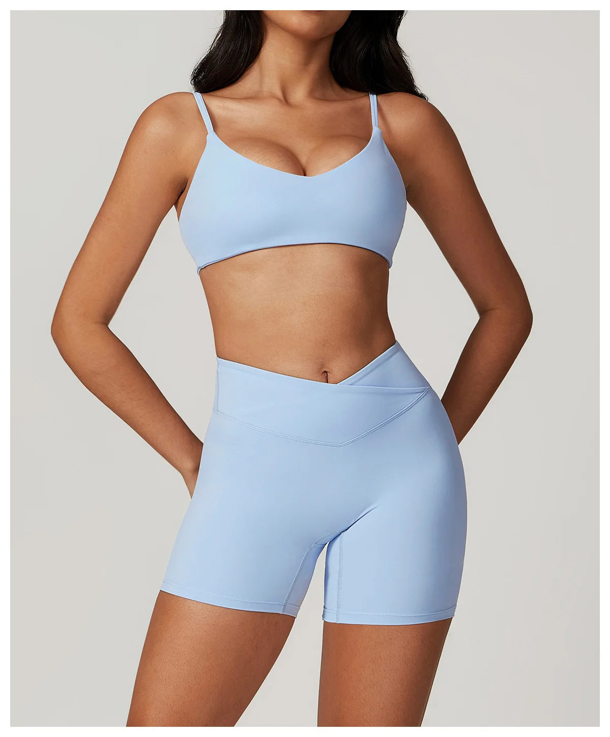 NLW Short-Sleeve Athletic Top & Leggings