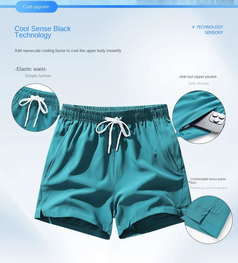 NLW Performance Sports Shorts – Men's Summer Training & Jogging Trousers