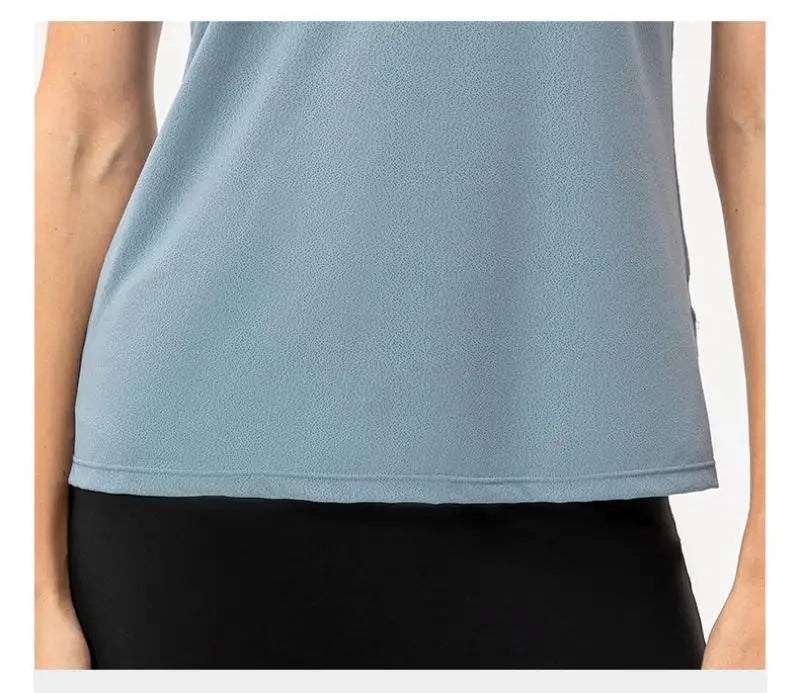 Women's Ice Silk Loose-Fit Training T-Shirt